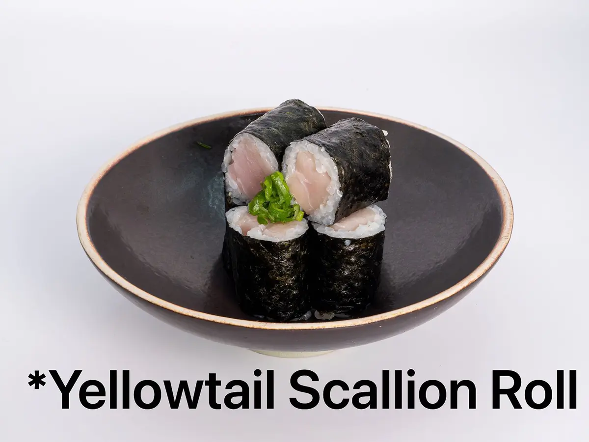 Yellowtail Scallion Roll at Nara Revolving Sushi Bar, Japanese Retaurant in United States