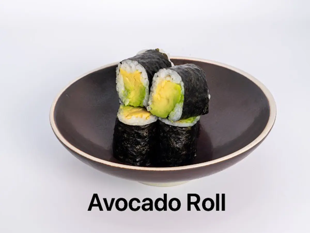 Avccado Roll at Nara Revolving Sushi Bar, Japanese Retaurant in United States